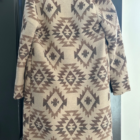 BB Dakota NWT Steve Madden Fringe Western Southwest Fringe Open Front Coat XS - Picture 4 of 4